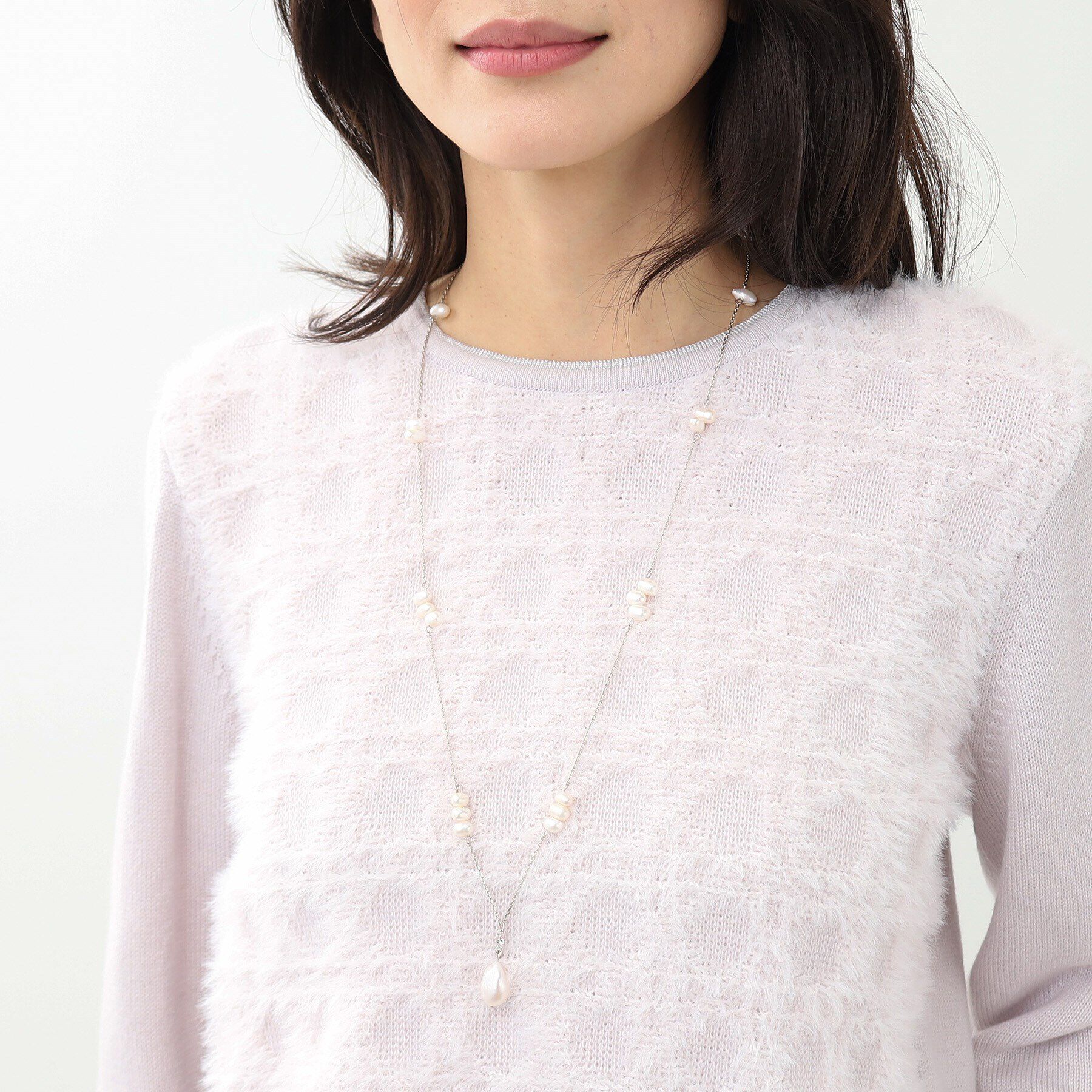 Reflect「華やぎ淡水パールネックレス」|ネックレス|