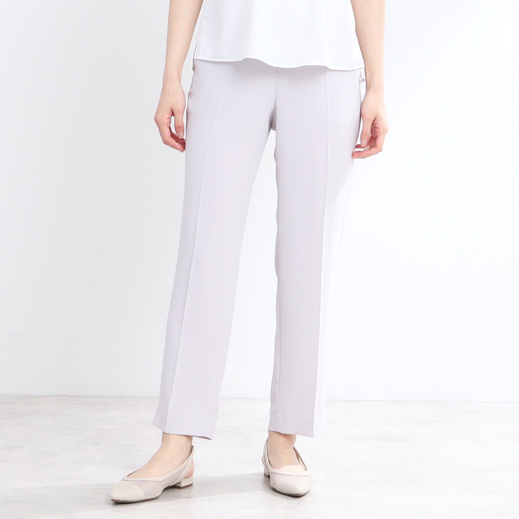 Reflect「【洗える／セットアップ可／通勤におすすめ】ライティストレッチパンツ」|その他|グレージュ(050)