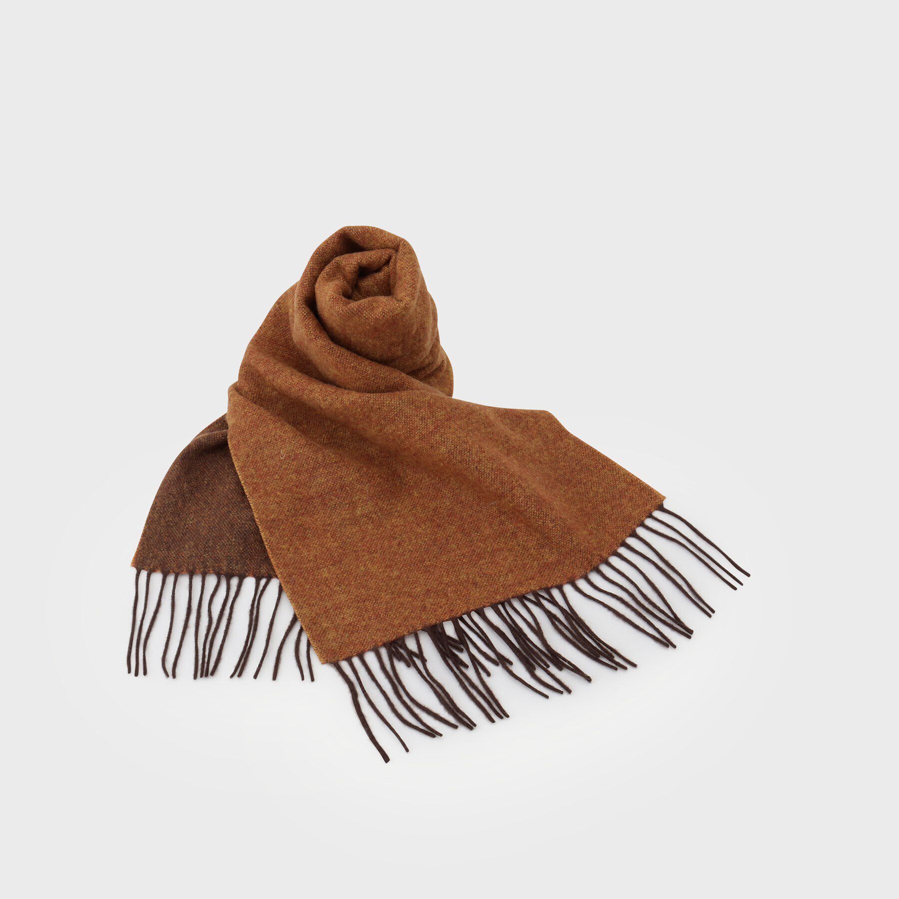 TAKEO KIKUCHI「ミックスカラーウールリバーマフラー」|ストール|ｵﾚﾝｼﾞ(568)