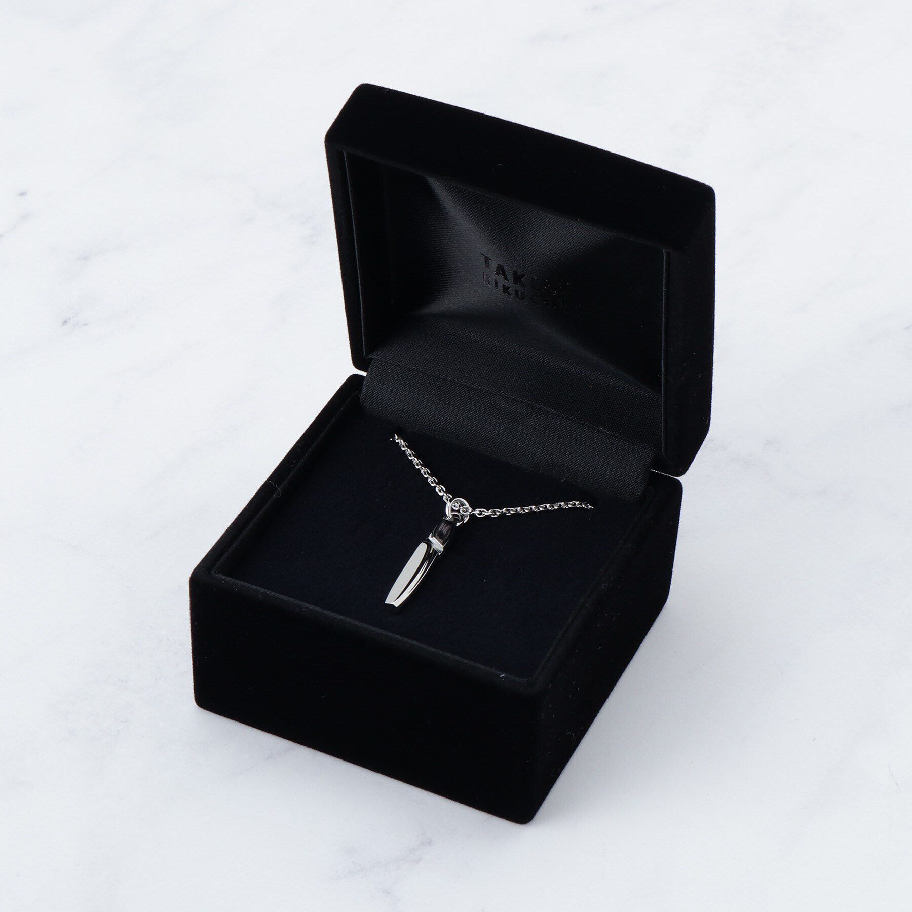 TAKEO KIKUCHI「【Made in JAPAN】テーパーコントラスト ネックレス」|ネックレス|