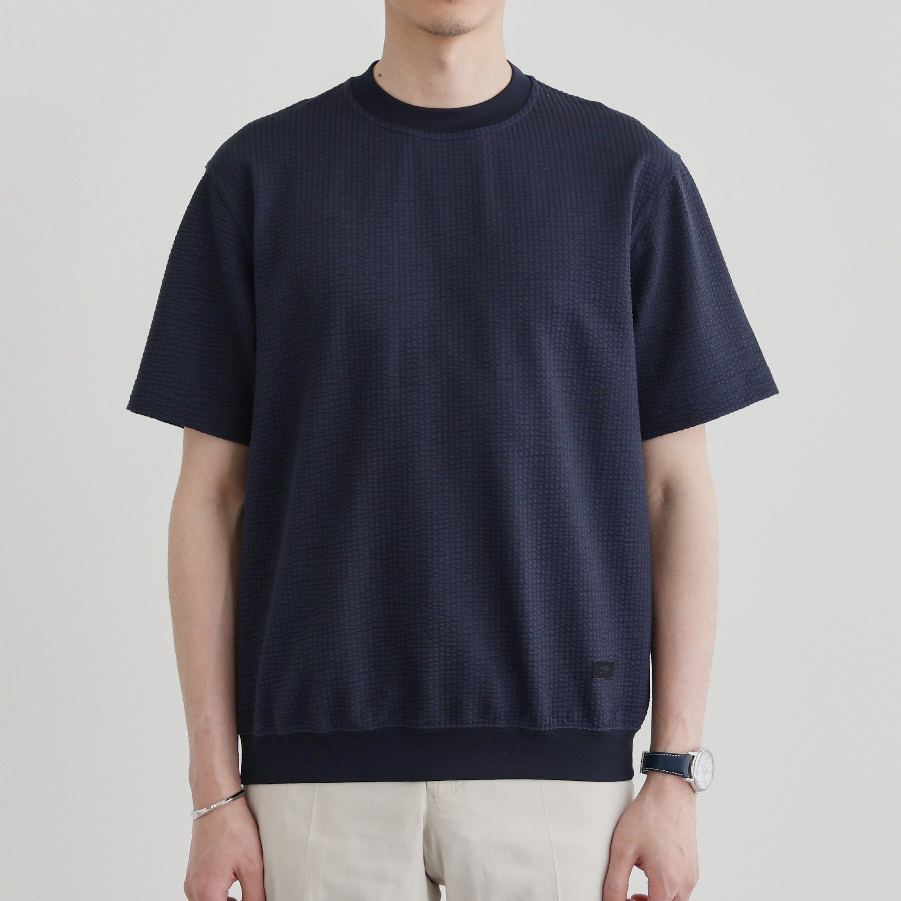 TAKEO KIKUCHI「【抗菌防臭】サッカージャージプルオーバー」|Tシャツ・カットソー|