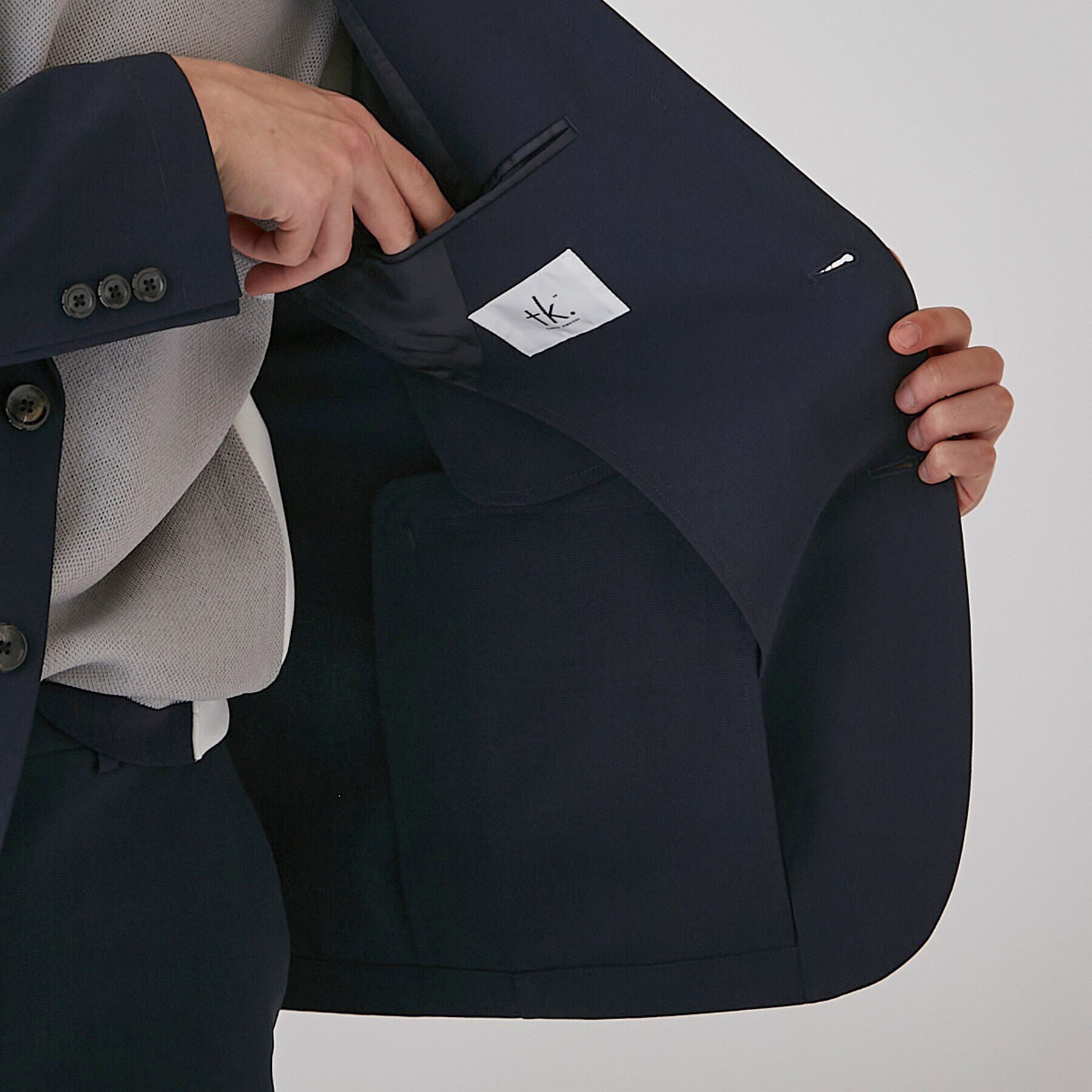 tk.TAKEO KIKUCHI「クールマックス 4WAYストレッチジャケット」|テーラードジャケット|