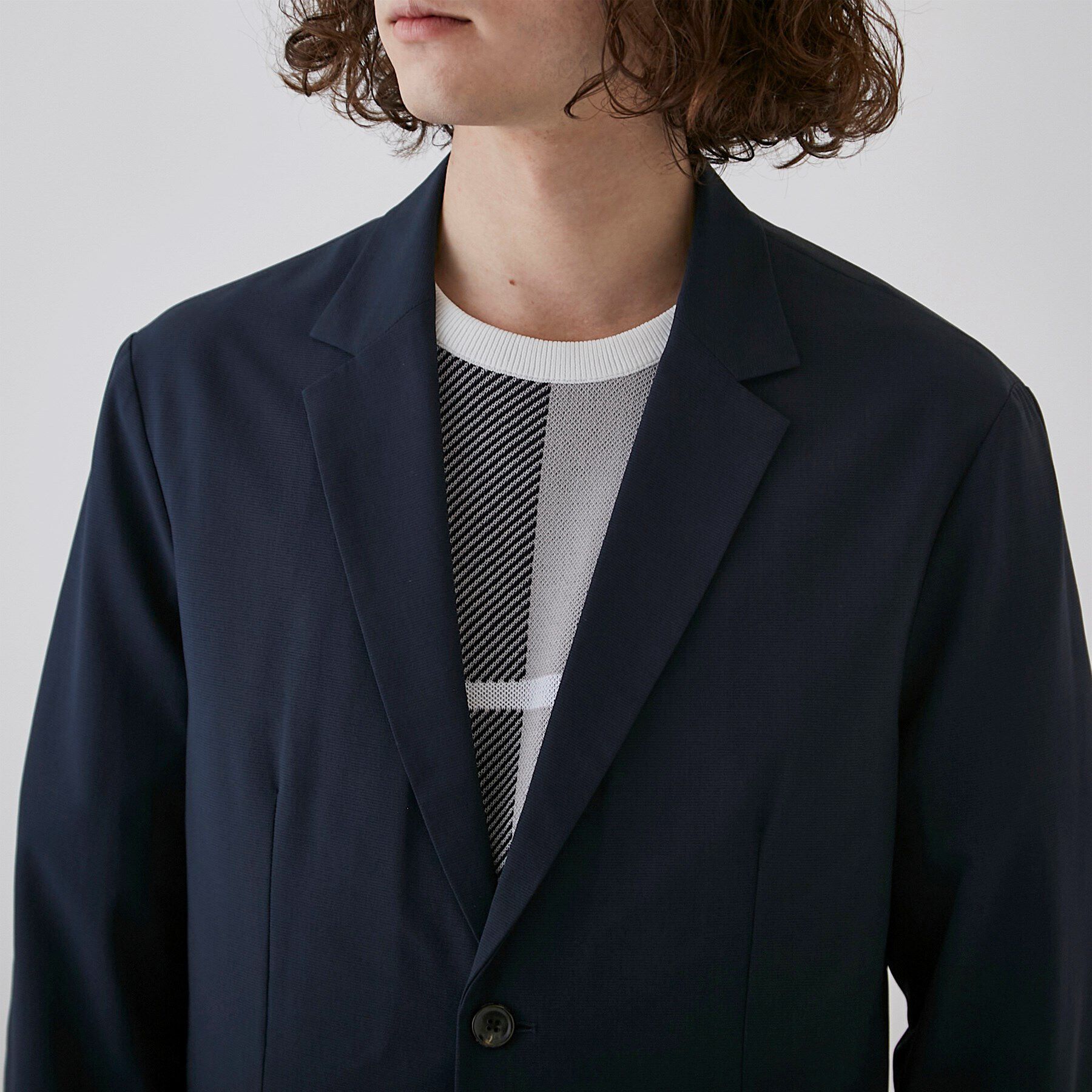 tk.TAKEO KIKUCHI「クールマックス 4WAYストレッチジャケット」|テーラードジャケット|