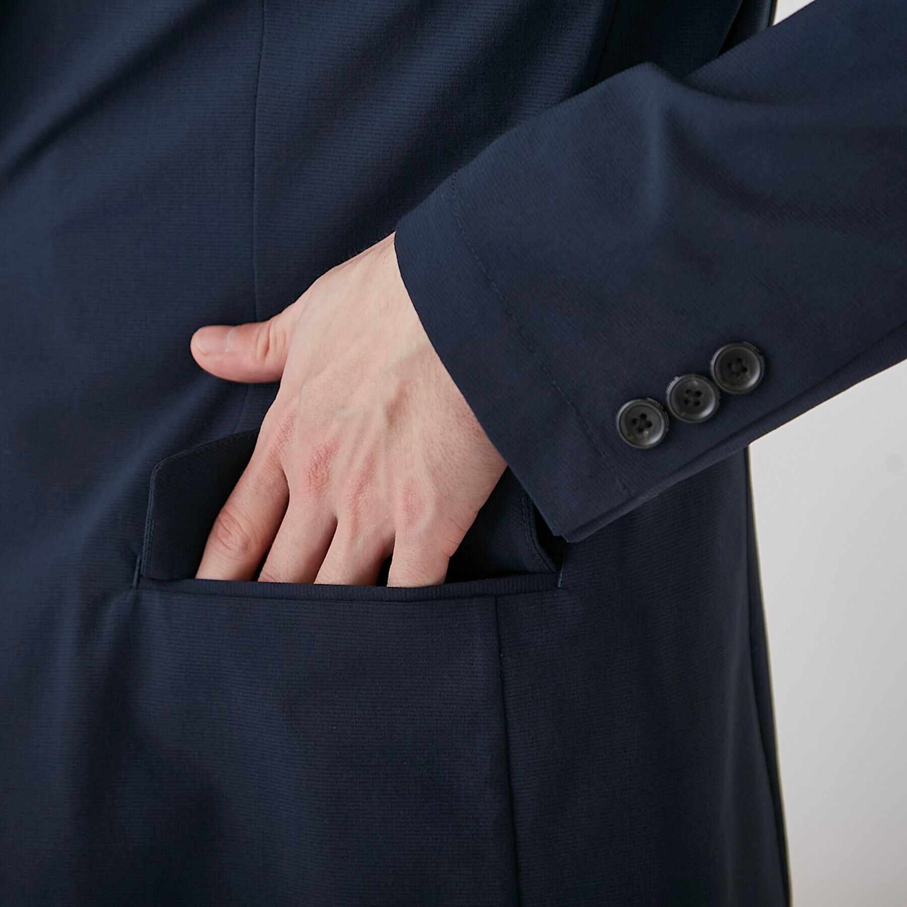 tk.TAKEO KIKUCHI「クールマックス 4WAYストレッチジャケット」|テーラードジャケット|