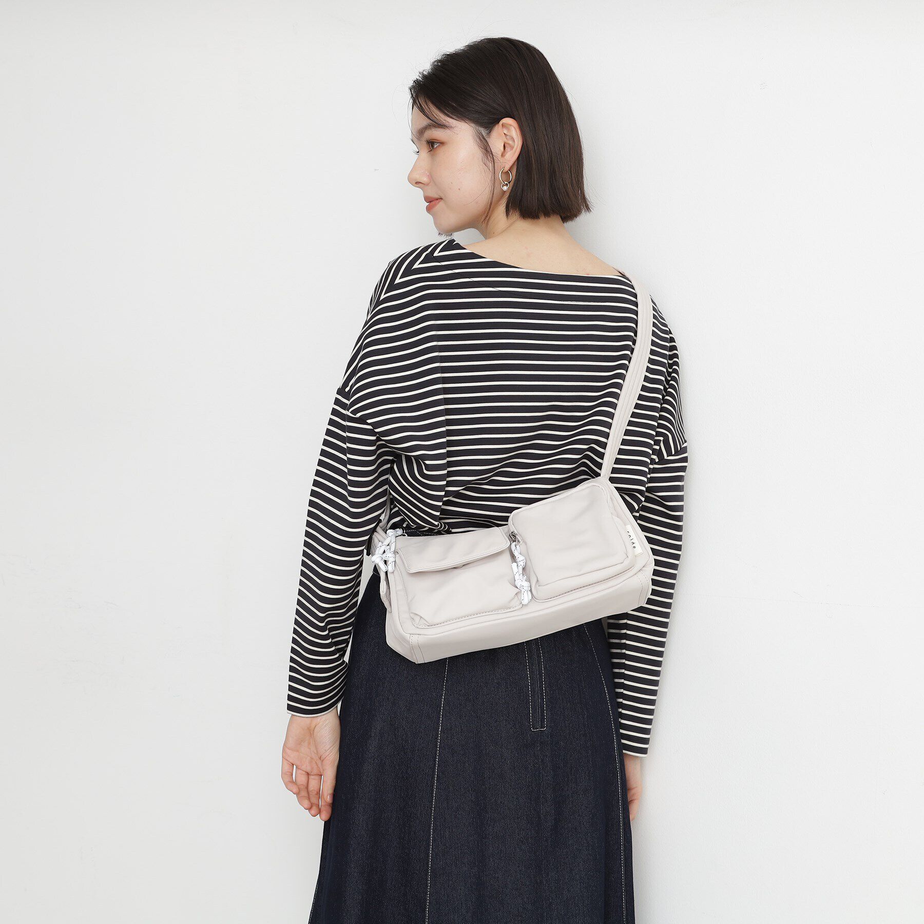 THE SHOP TK「立体多ポケットミニショルダーバッグ」|ショルダー・メッセンジャー|