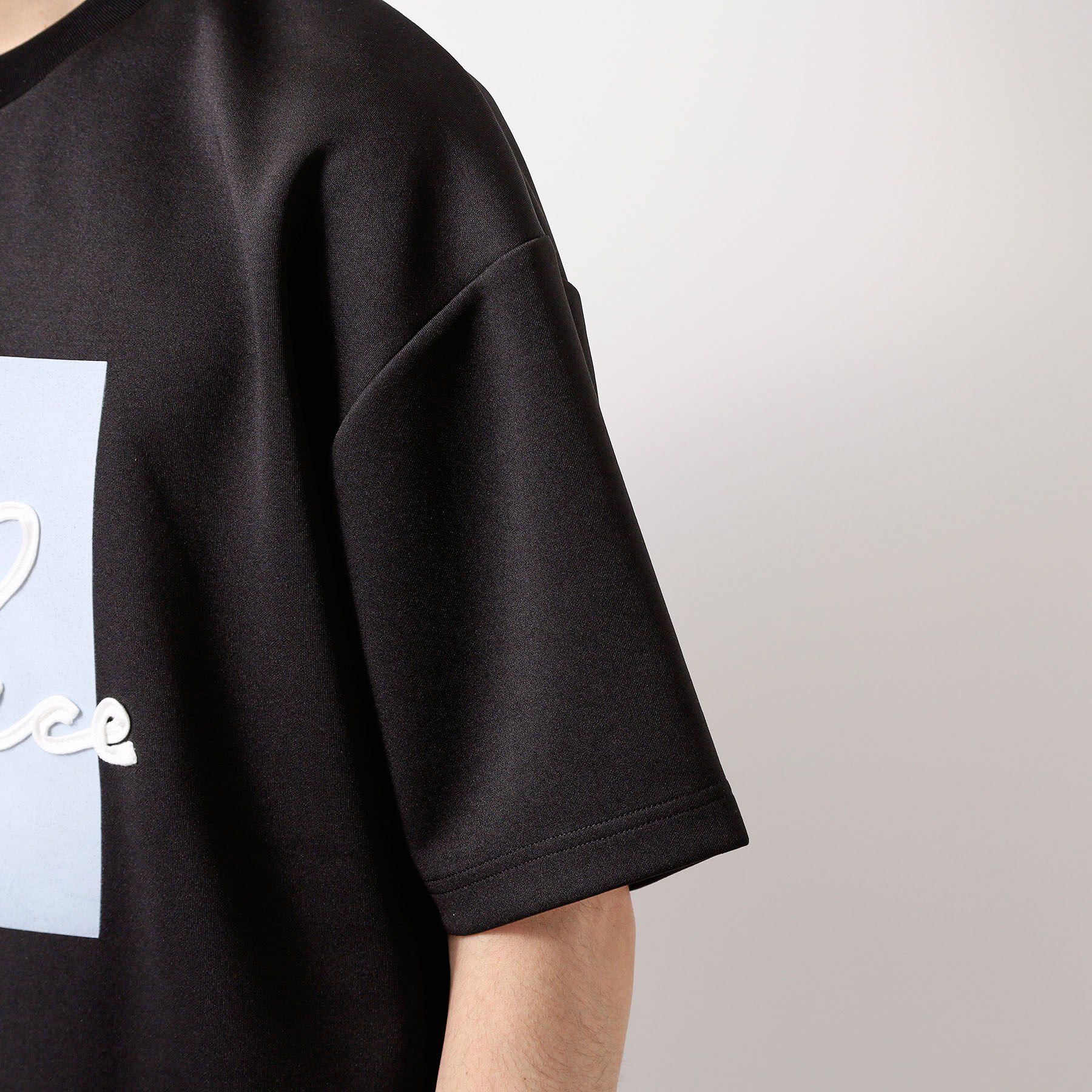 THE SHOP TK「コード刺繍フォト半袖Tシャツ」|Tシャツ・カットソー|