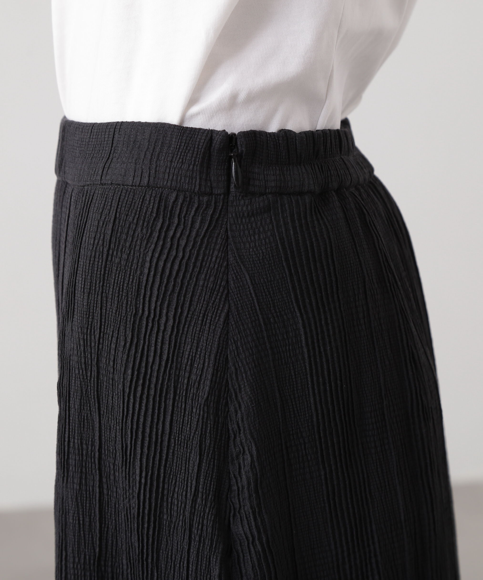  「シャドーチェックイージースカート」|スカート|