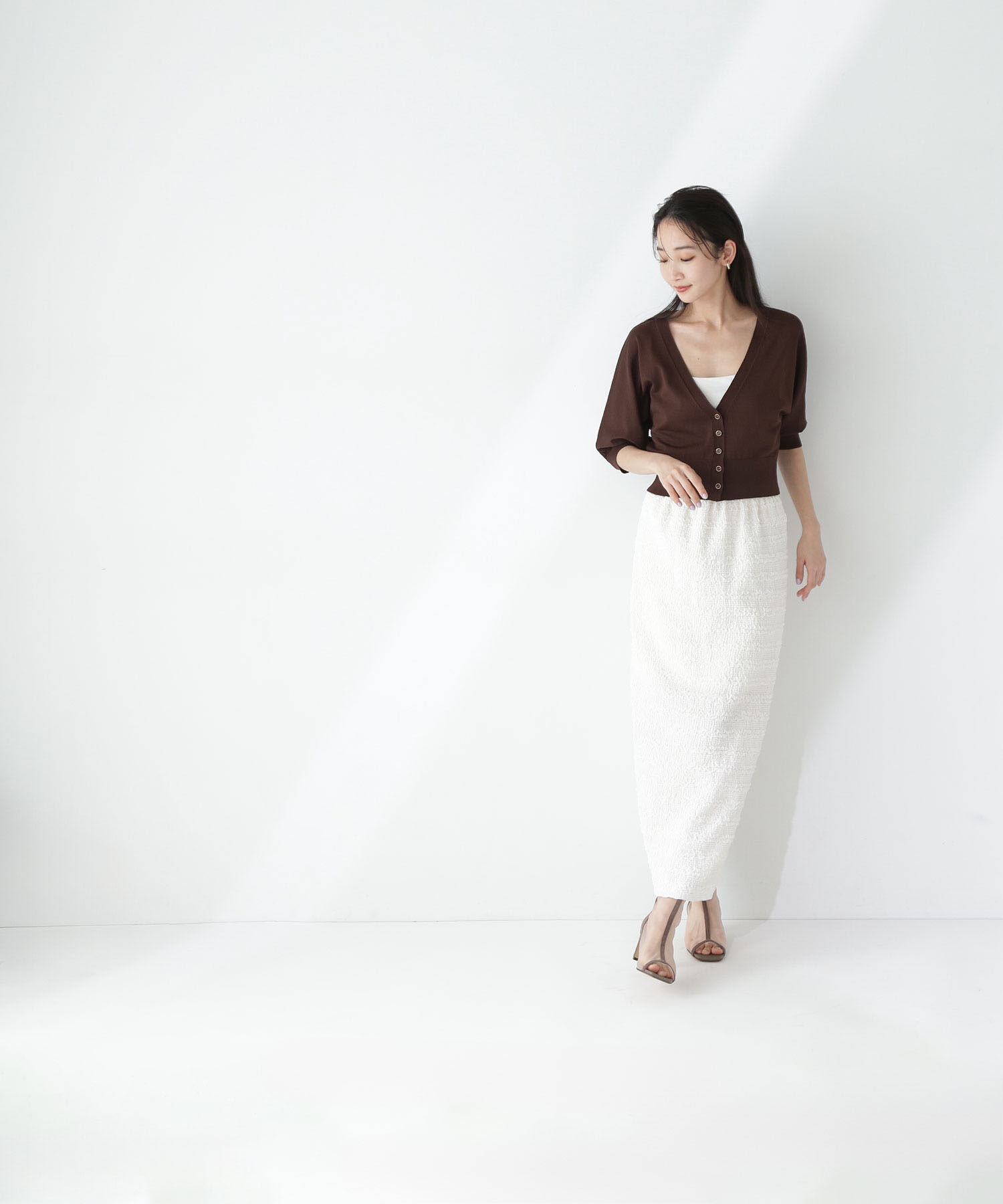  「ドルマンボレロカーディガン」|ニット・セーター|