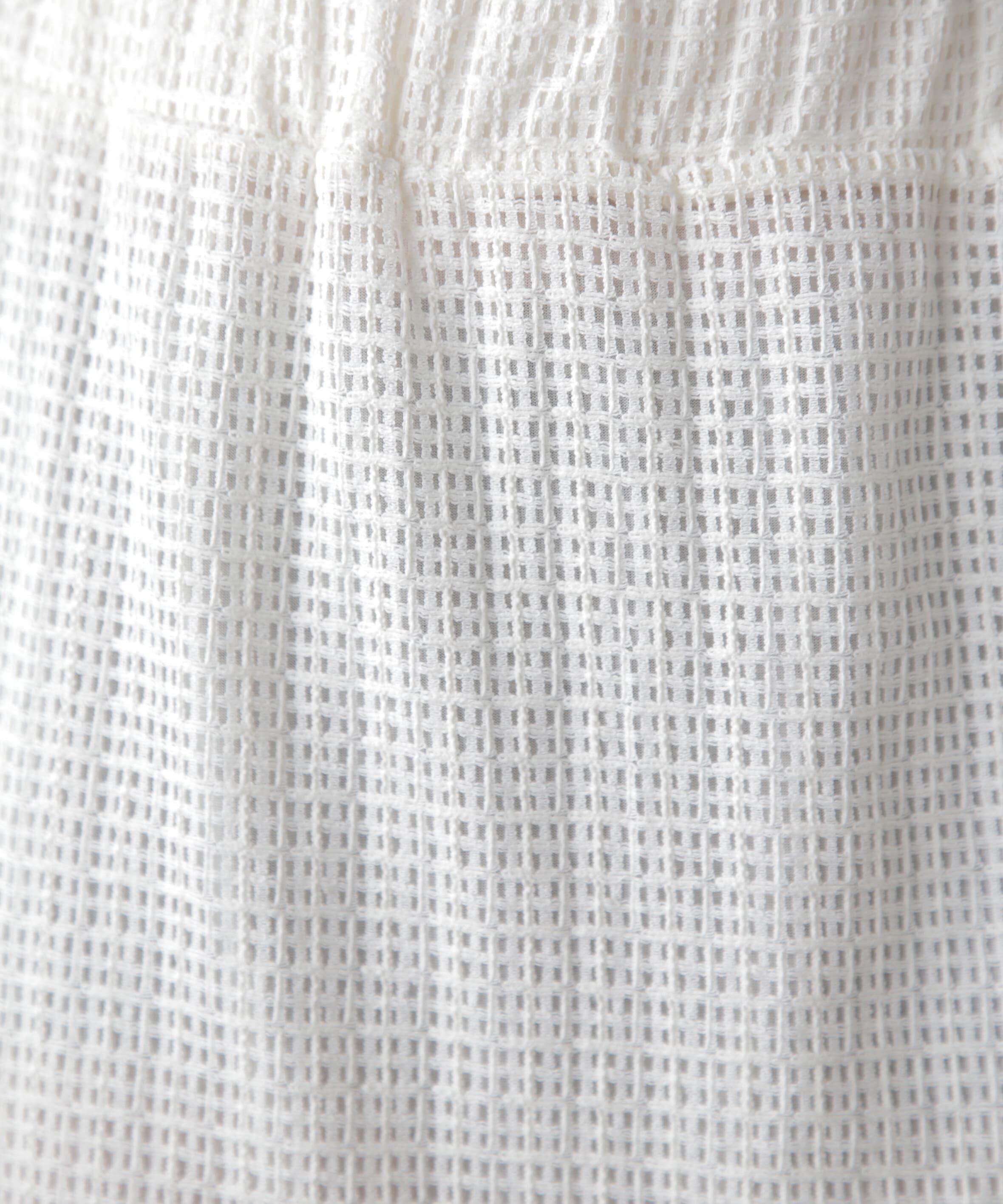  「レイヤードメッシュナロースカート」|スカート|