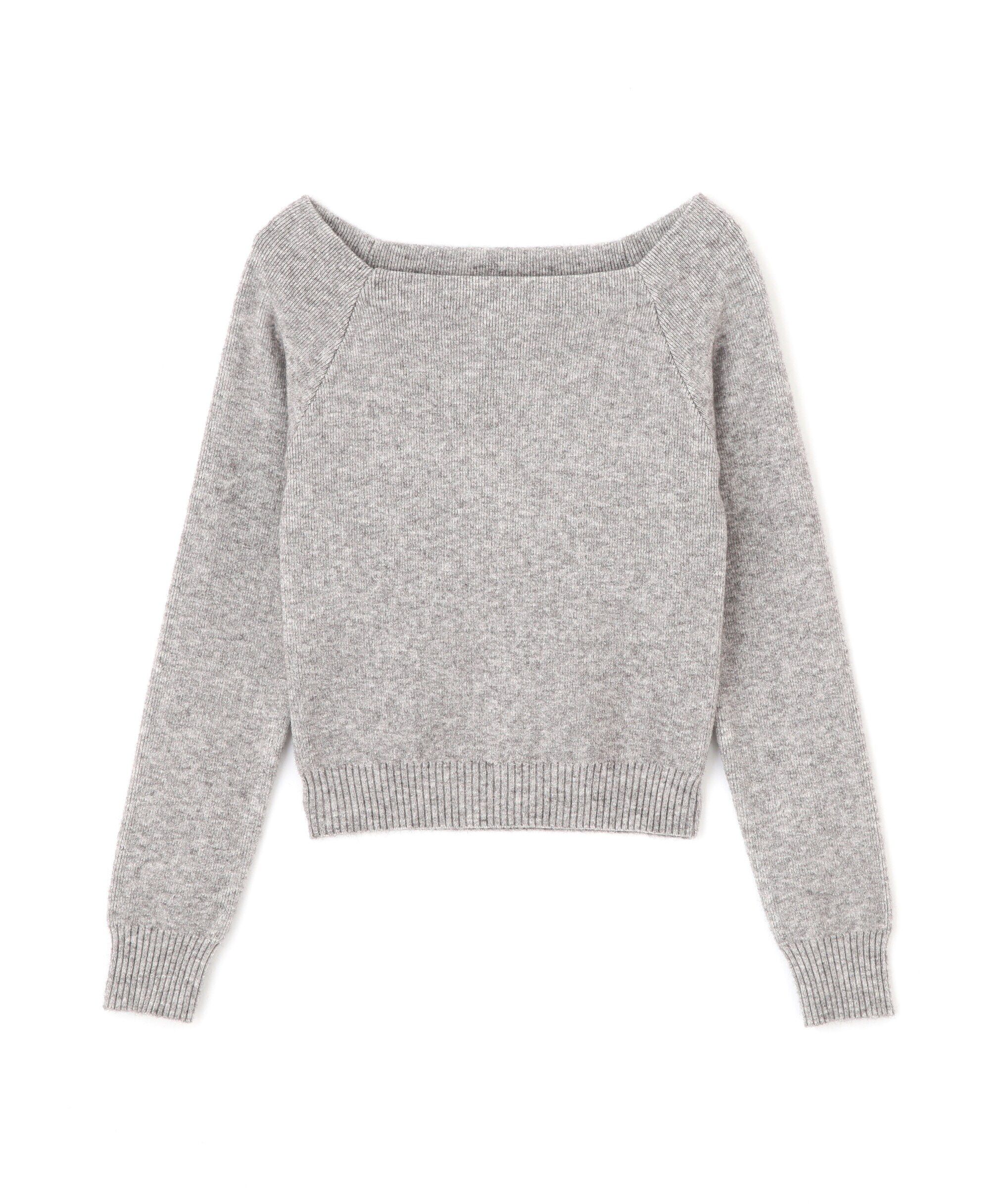  「スクエアネックコンパクトニット」|ニット・セーター|