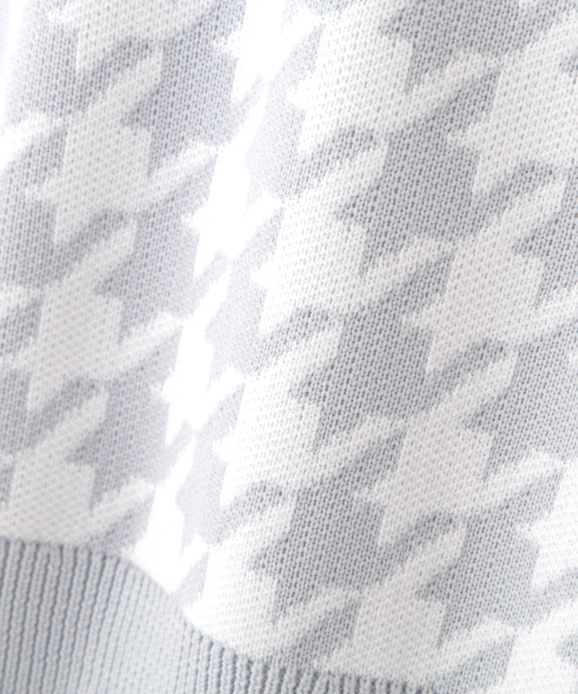  「半袖ジャガードニット」|ニット・セーター|