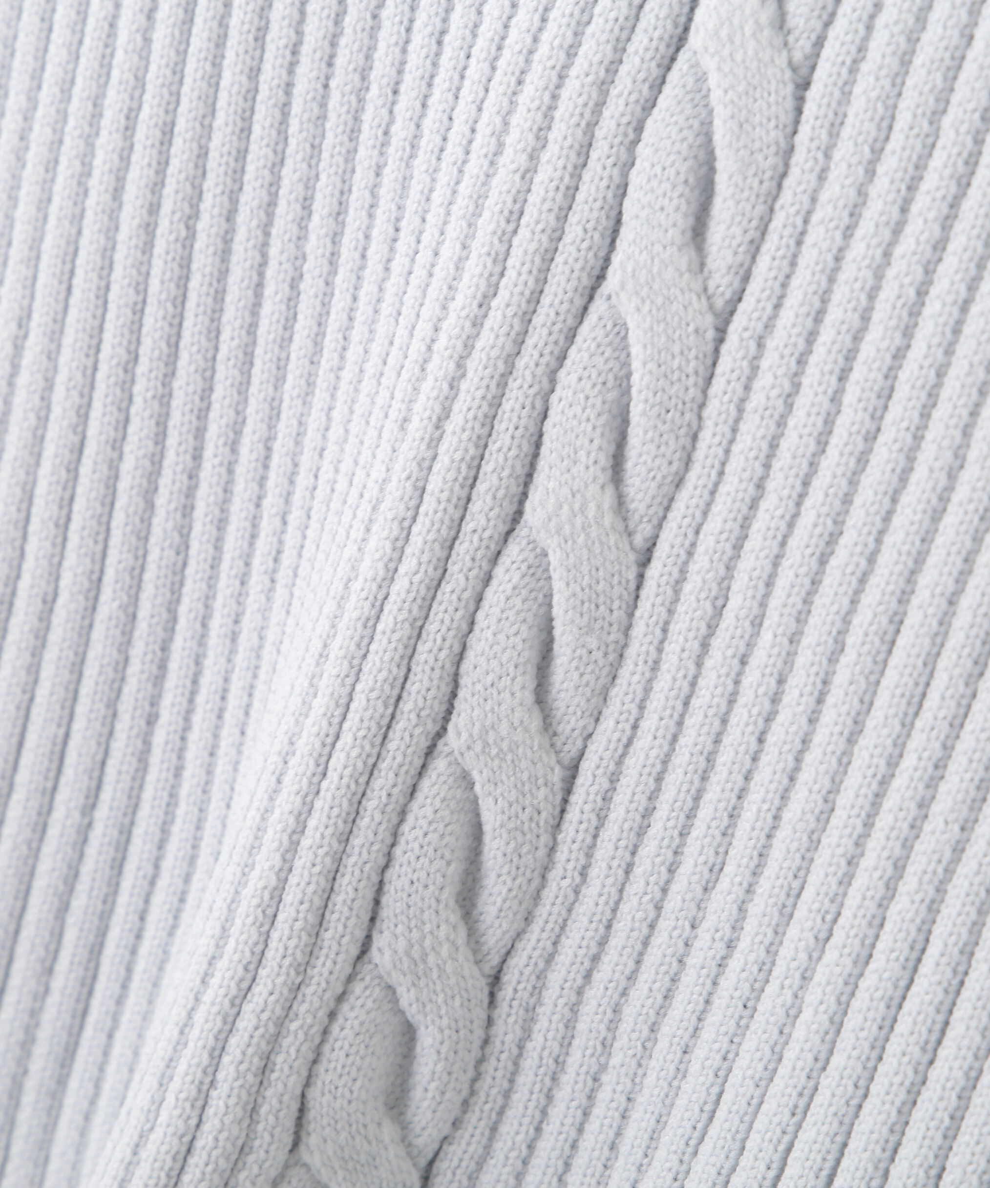  「半袖ジャガードニット」|ニット・セーター|