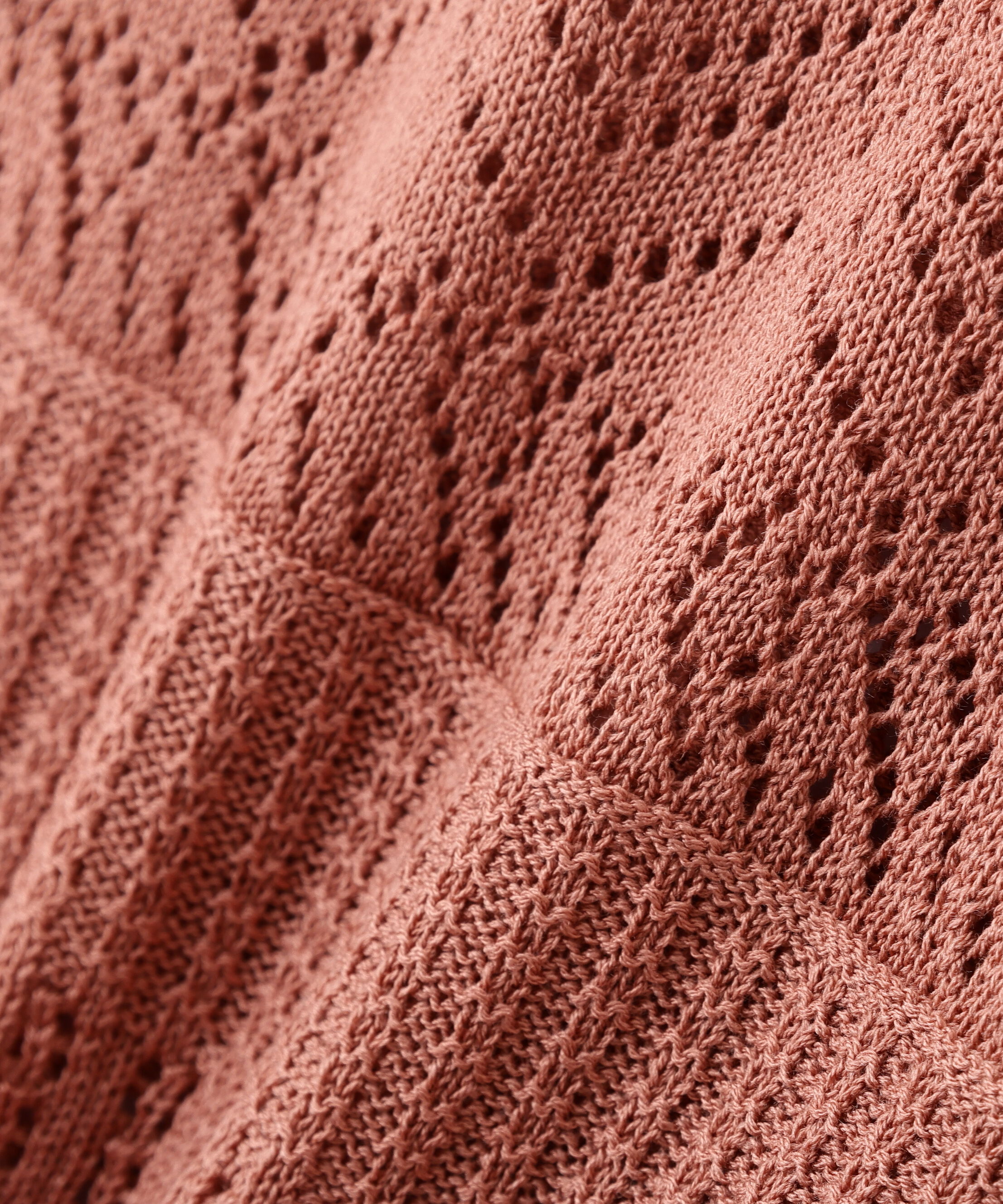 PROPORTION BODY DRESSING「透かし柄フリルニット」|ニット・セーター|