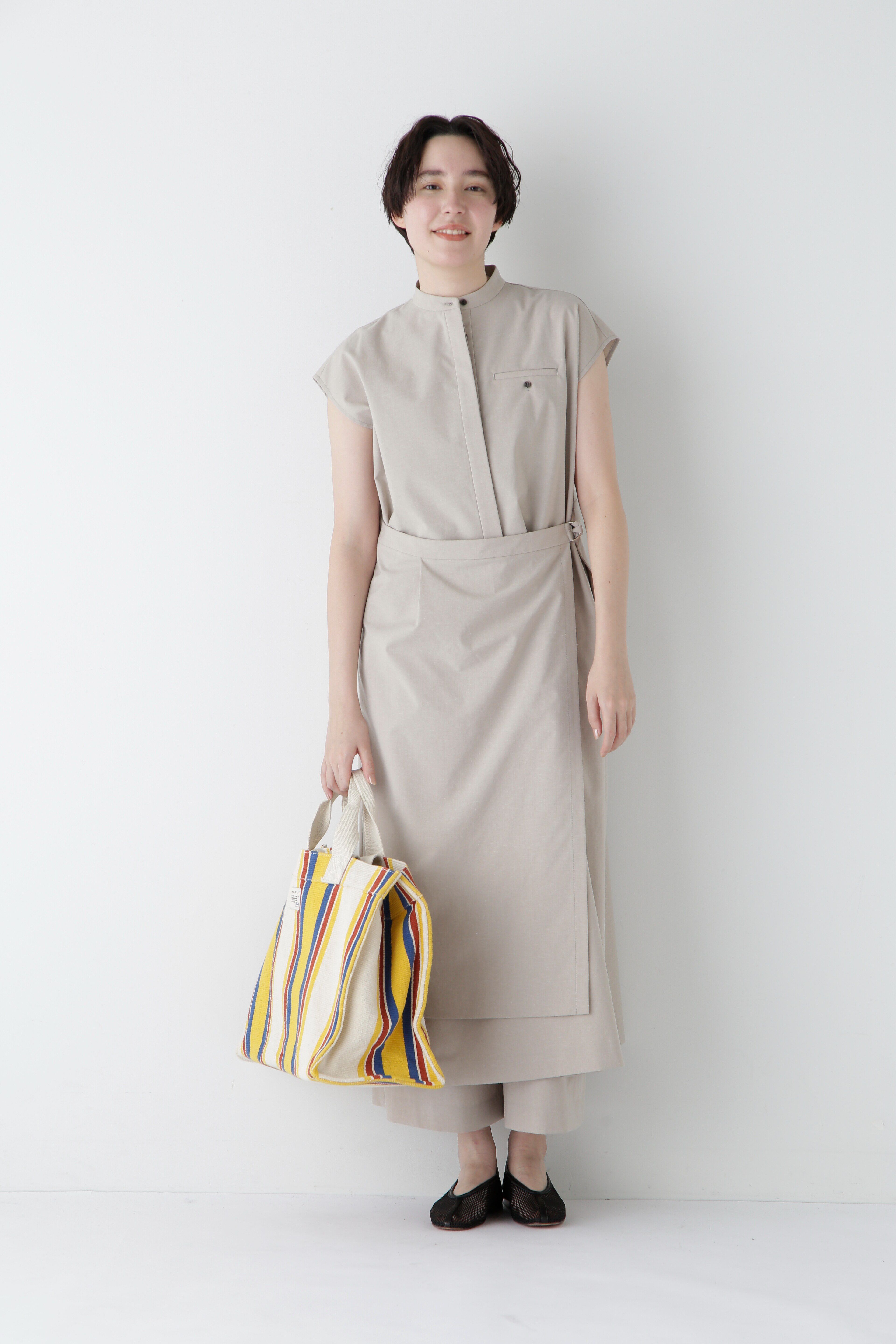  「◆コットンポリレーヨンリネンワンピース」|ワンピース|