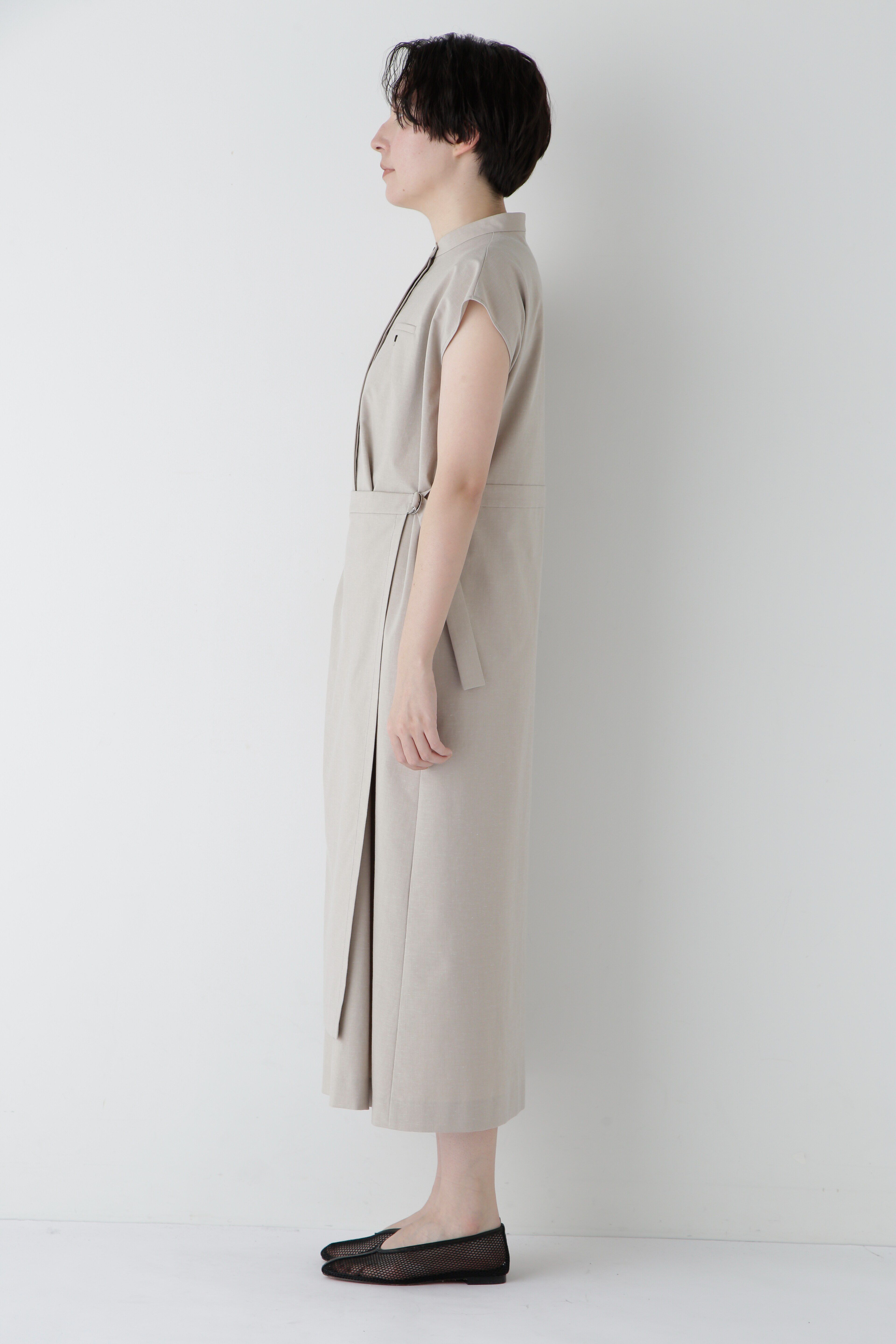  「◆コットンポリレーヨンリネンワンピース」|ワンピース|