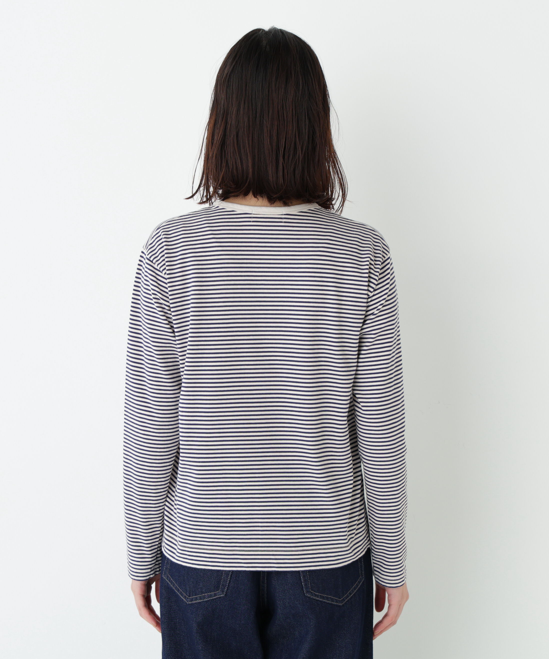  「マルチボーダーロンＴ」|Tシャツ・カットソー|