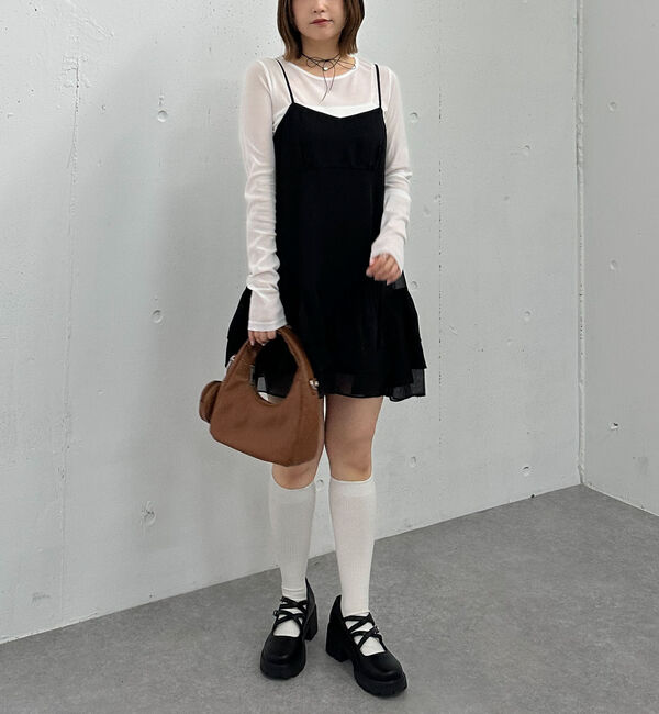 archives「フリルティアードミニキャミワンピース」|チュニック|