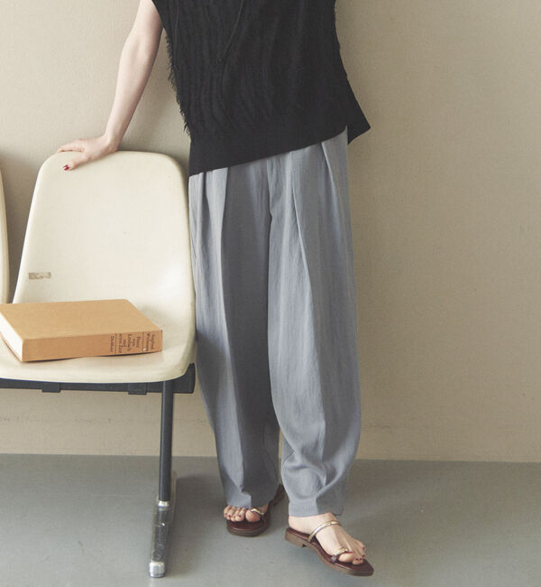 Doux archives「２タックコクーンパンツ」|チノ|