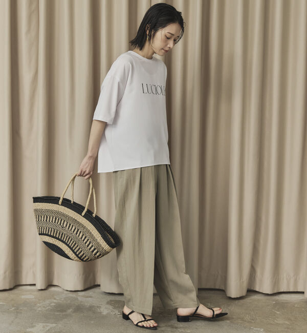 Doux archives「２タックコクーンパンツ」|チノ|