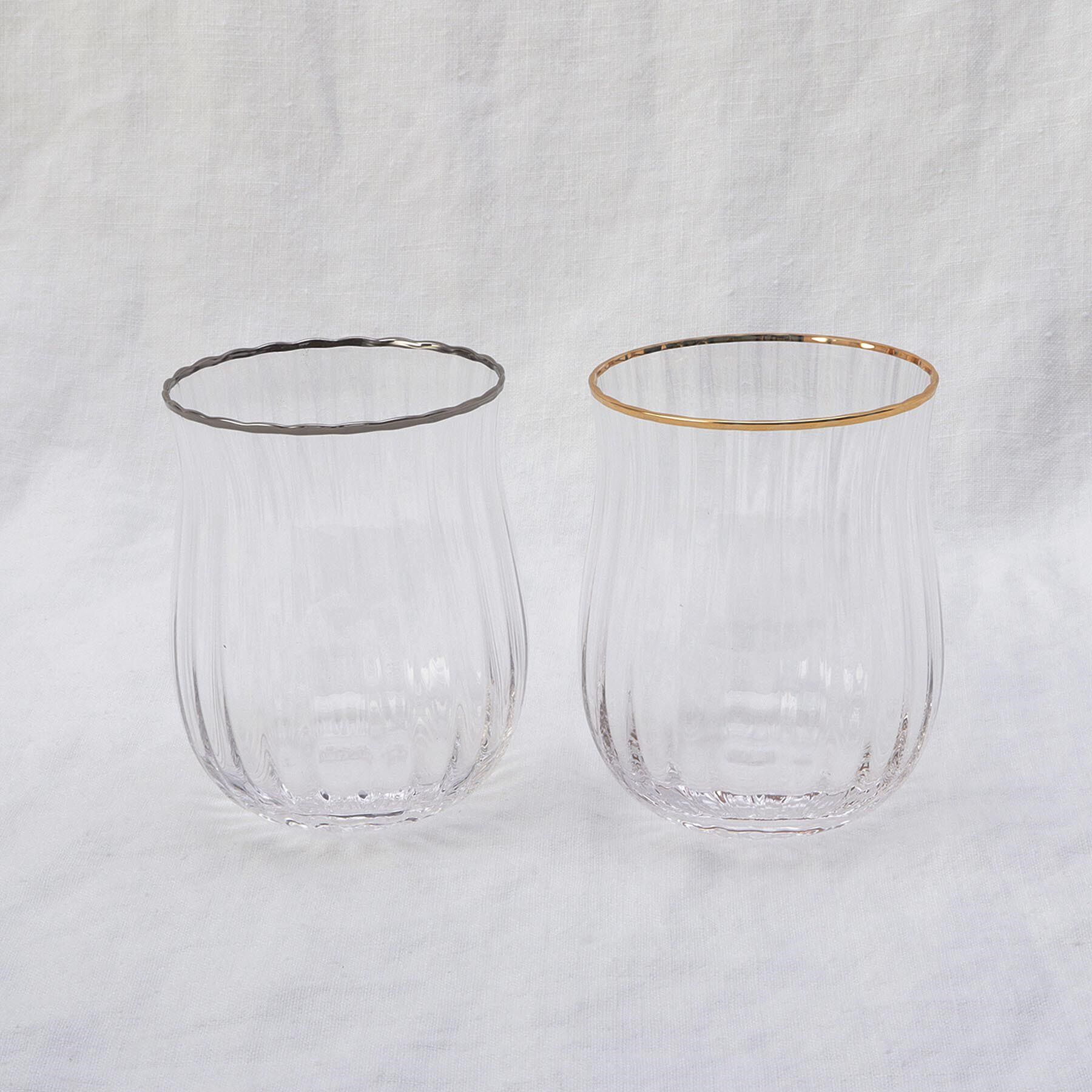 212 KITCHEN STORE「チューリップタンブラーSV＆GDペア」|グラス・マグカップ|