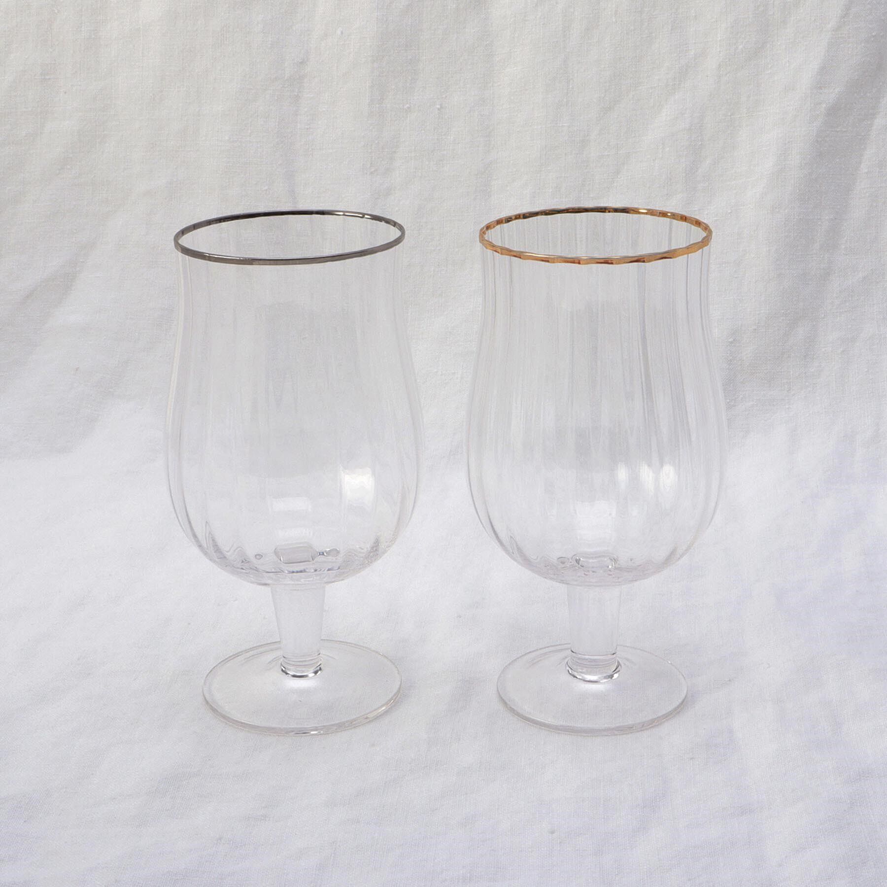 212 KITCHEN STORE「チューリップゴブレットSV＆GDペア」|グラス・マグカップ|