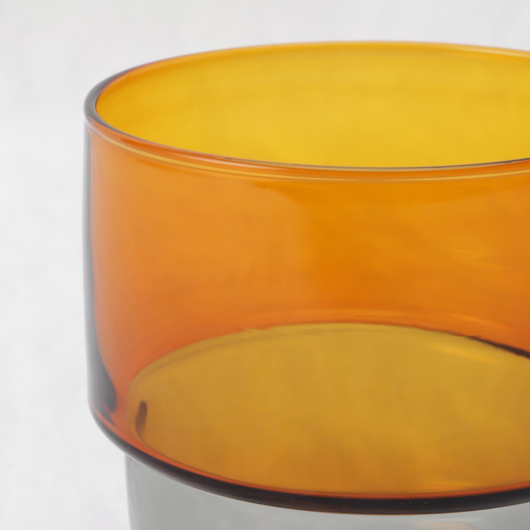 212 KITCHEN STORE「カラー耐熱スタッキングマグ OR/GY」|グラス・マグカップ|