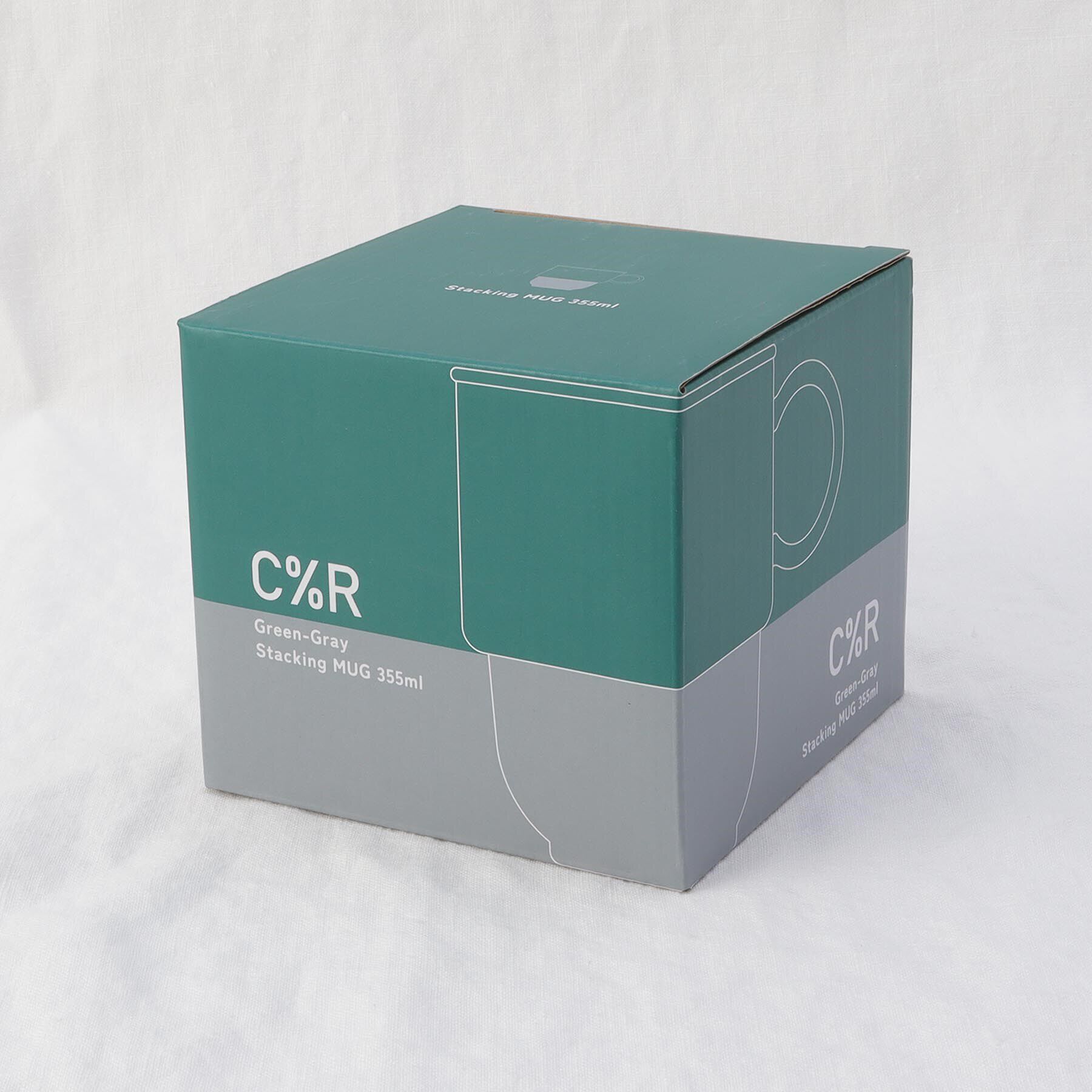212 KITCHEN STORE「カラー耐熱スタッキングマグ GR/GY」|グラス・マグカップ|