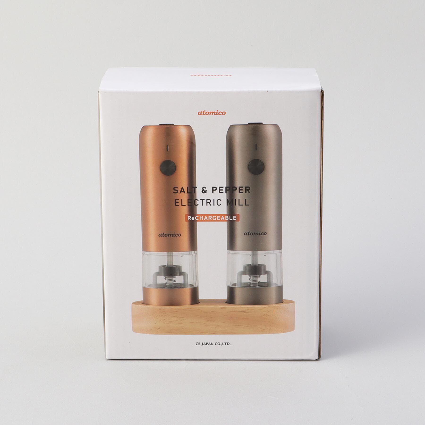 212 KITCHEN STORE「ソルト＆ペッパー電動ミル 充電式 ＜atomico アトミコ＞」|食器・キッチングッズ|