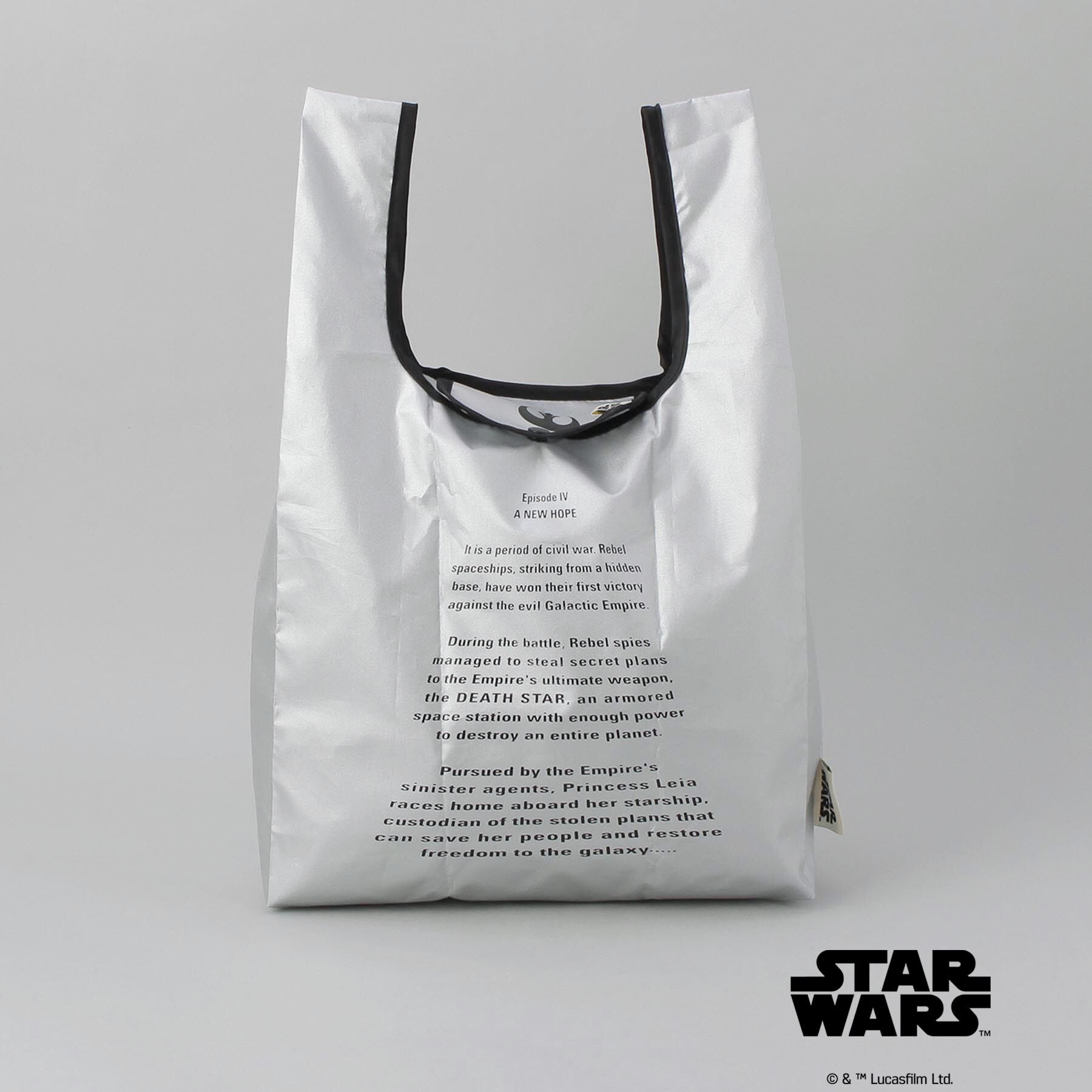 212 KITCHEN STORE「エコバッグ S ロゴブラック ＜STAR WARS スター・ウォーズ ＞」|その他|