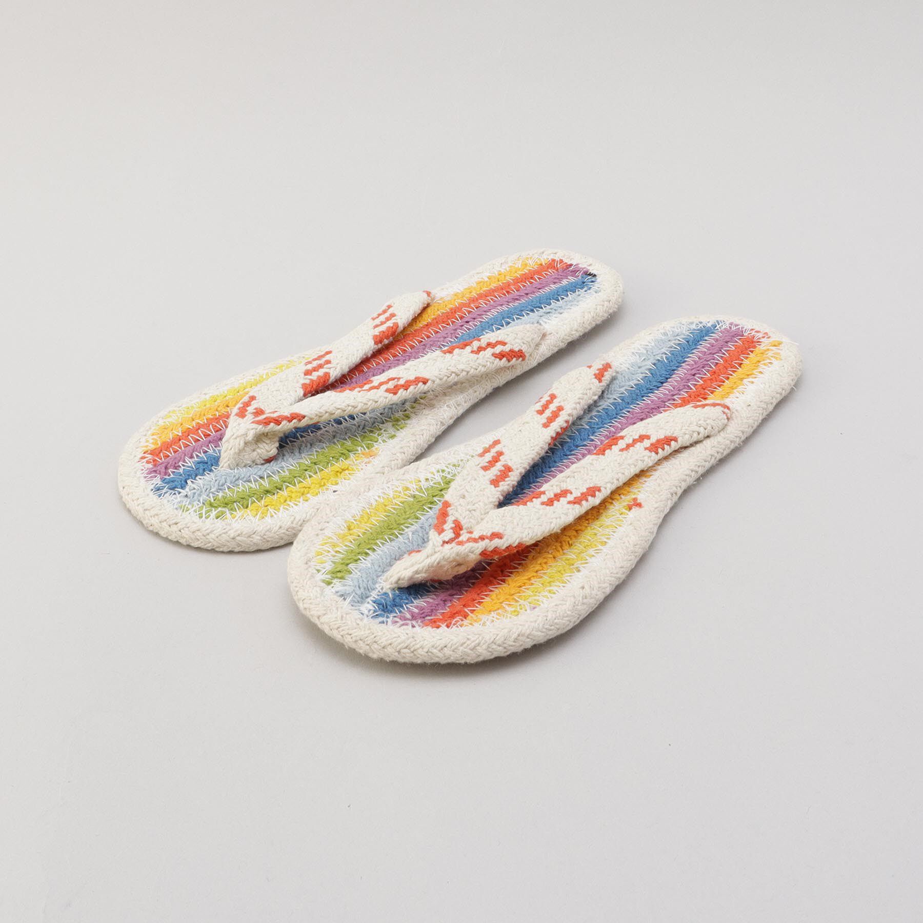 212 KITCHEN STORE「コットンサンダル レインボー M」|ルームシューズ|その他