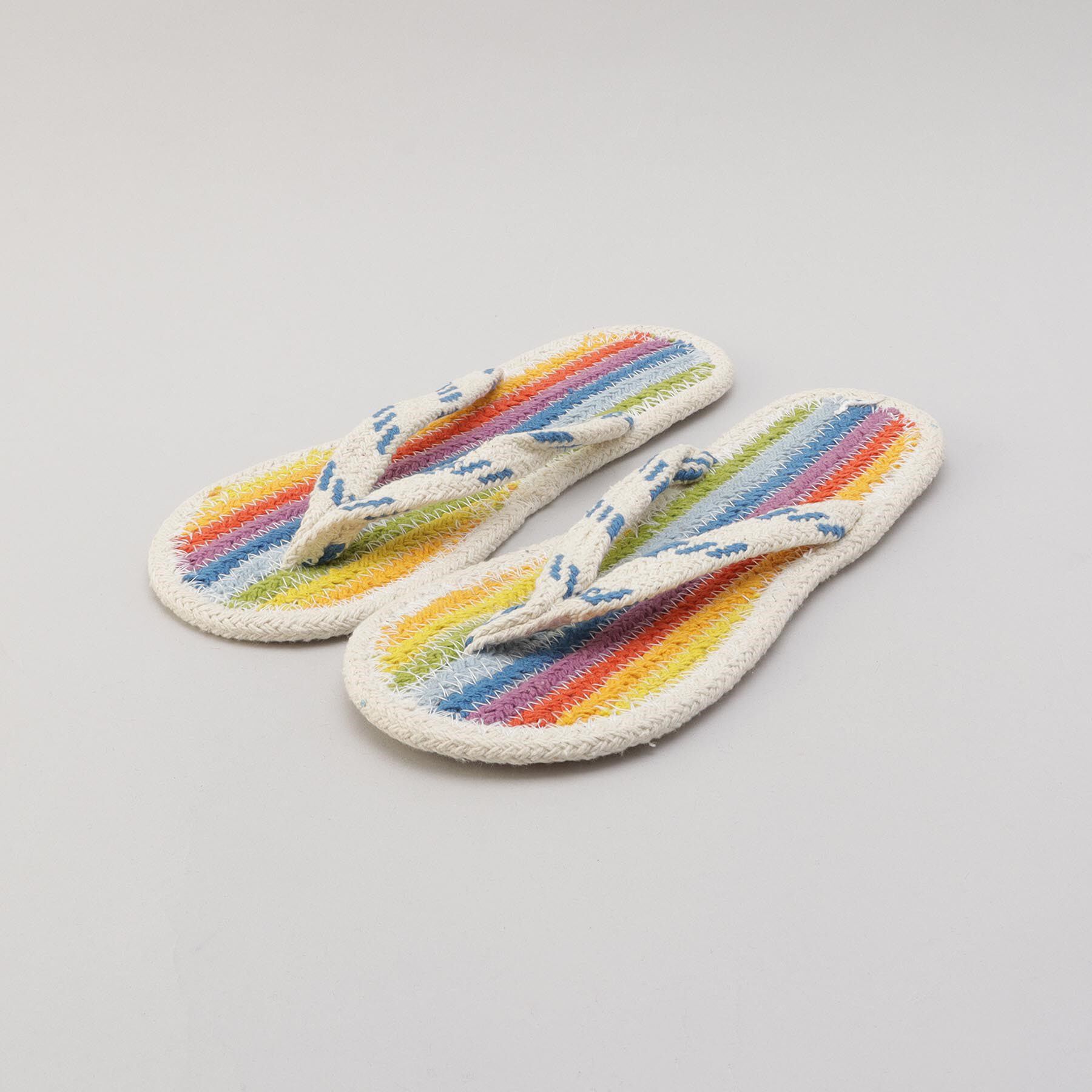 212 KITCHEN STORE「コットンサンダル レインボー L」|ルームシューズ|