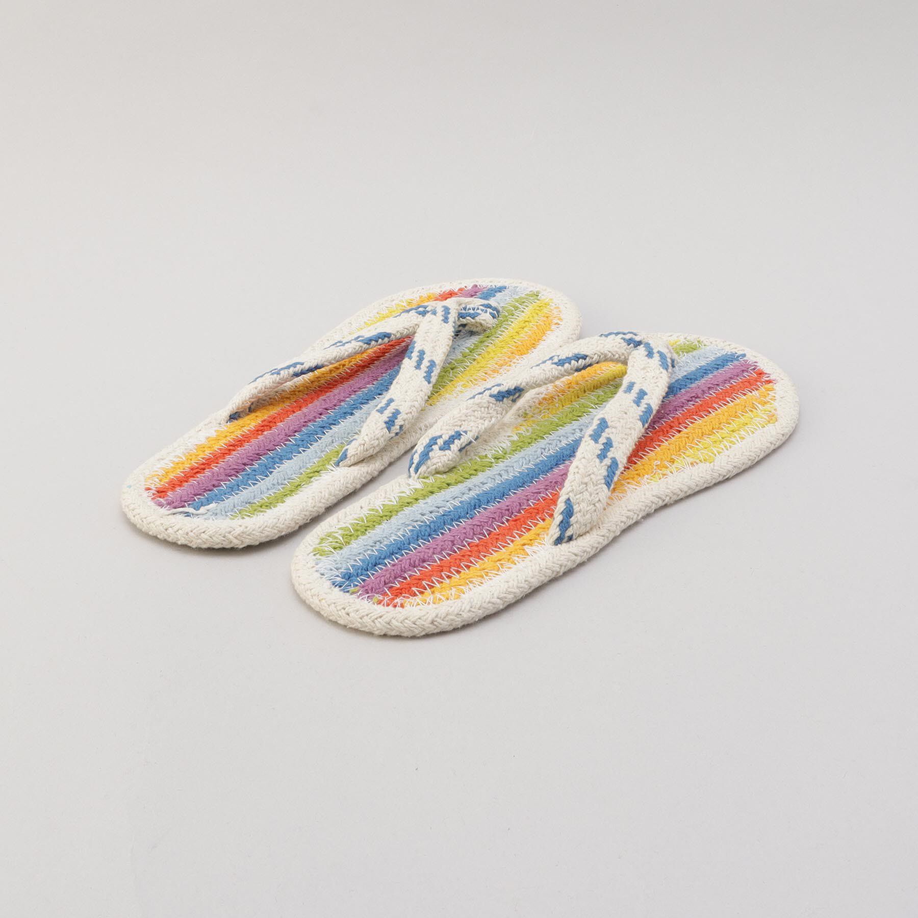 212 KITCHEN STORE「コットンサンダル レインボー L」|ルームシューズ|