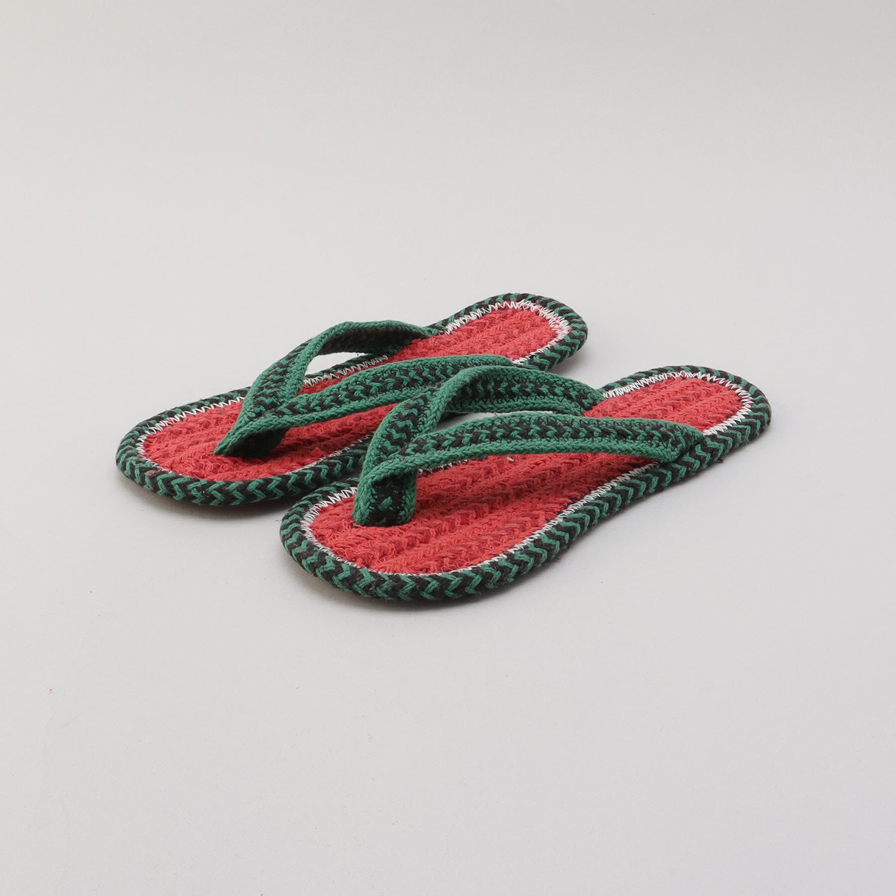 212 KITCHEN STORE「コットンサンダル スイカ M RD」|ルームシューズ|