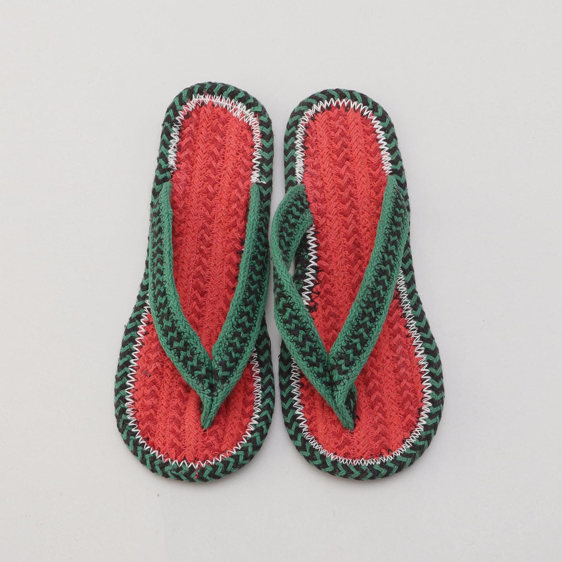 212 KITCHEN STORE「コットンサンダル スイカ M RD」|ルームシューズ|