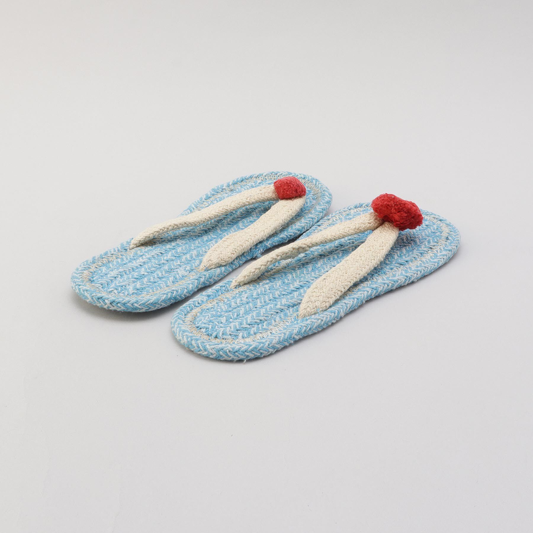 212 KITCHEN STORE「コットンサンダル クリームソーダ M BL」|ルームシューズ|