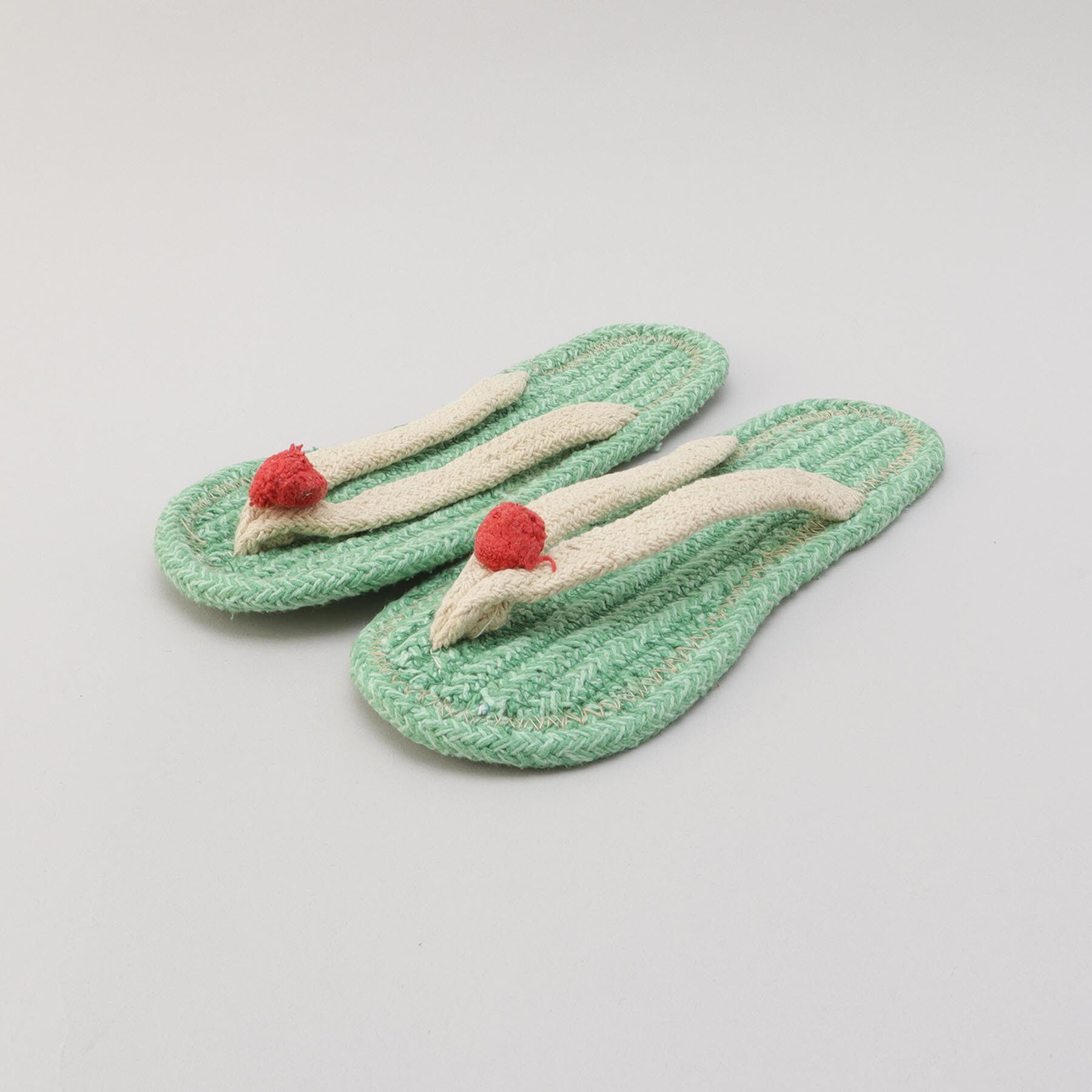 212 KITCHEN STORE「コットンサンダル クリームソーダ M GR」|ルームシューズ|