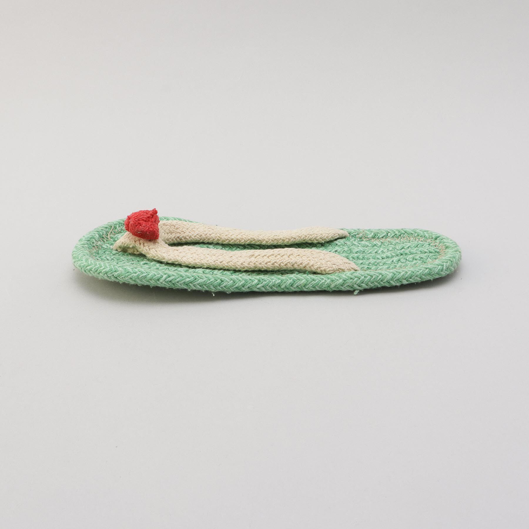 212 KITCHEN STORE「コットンサンダル クリームソーダ M GR」|ルームシューズ|