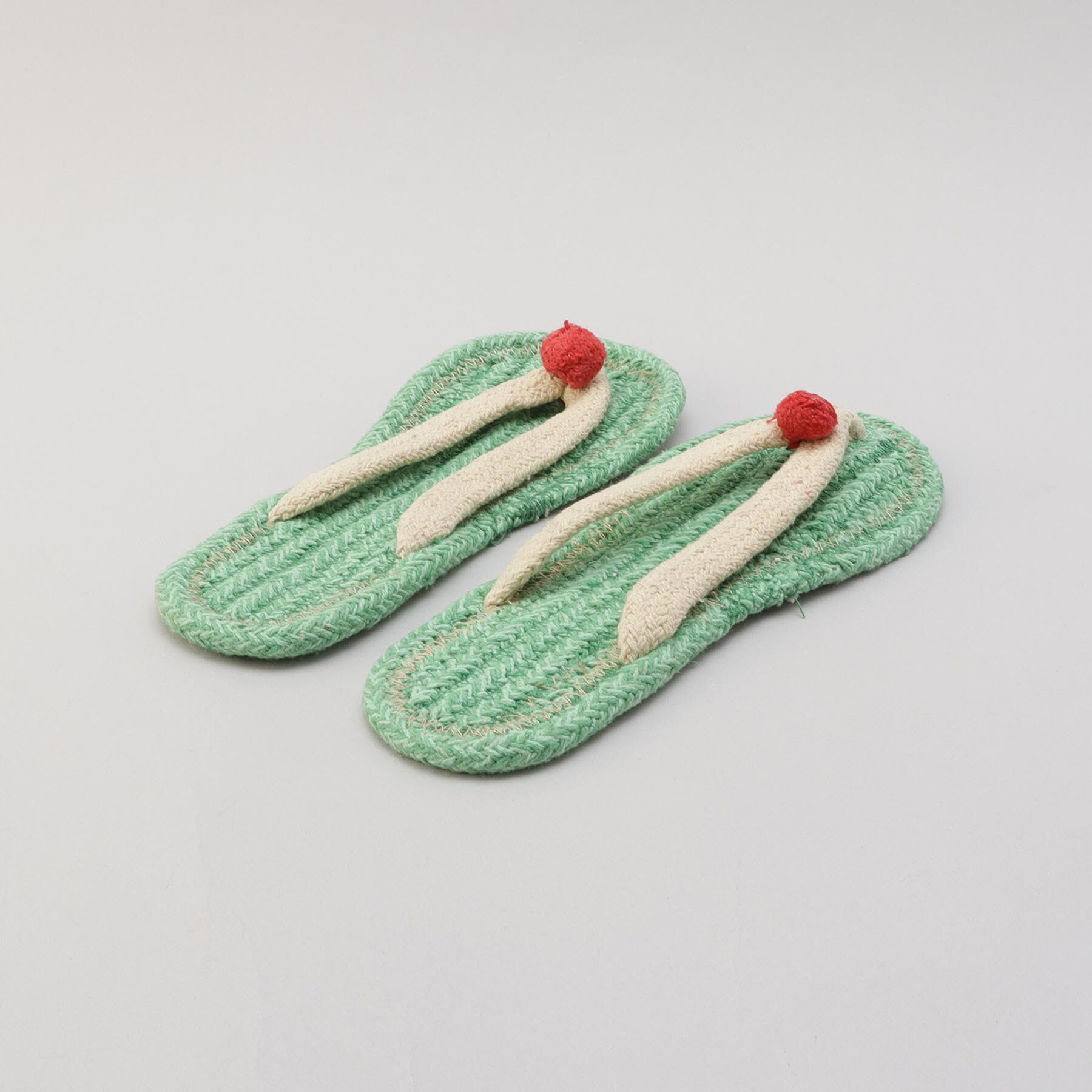 212 KITCHEN STORE「コットンサンダル クリームソーダ M GR」|ルームシューズ|