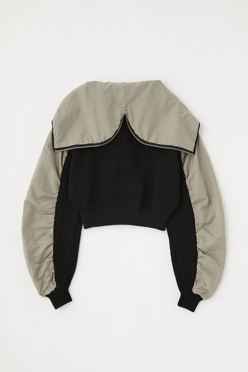 MOUSSY「FLIGHT KNIT JACKET トップス」|その他|