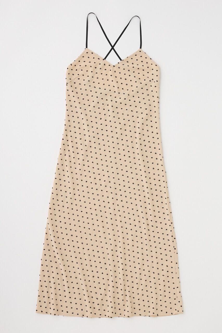 MOUSSY「DOBBY DOT キャミドレス」|ワンピース|
