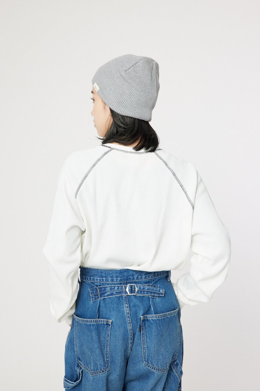 RODEO CROWNS「ワッフルラグランルーズトップス」|Tシャツ・カットソー|