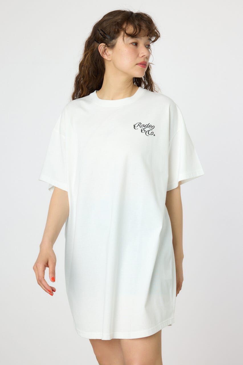 RODEO CROWNS「ラメ糸刺繍ロゴワンピース」|ワンピース|