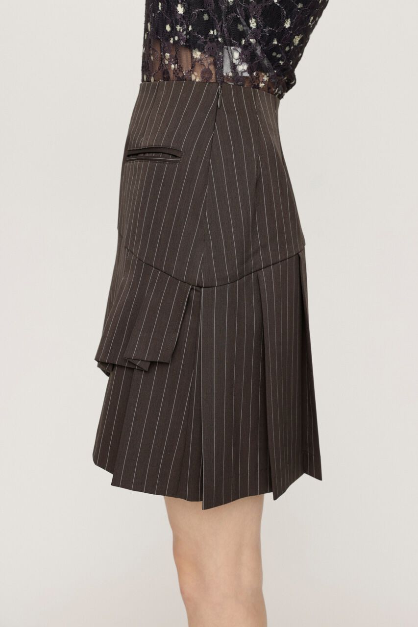 SLY「RANDOM HEM PLEATS ショートスカート」|スカート|