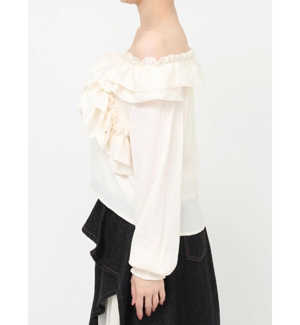 RESEXXY「ラッフルオフショルブラウス」|シャツ・ブラウス|