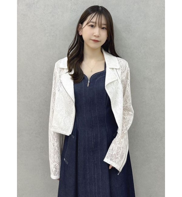 dazzlin「ステッチジャンスカ」|ジャンパースカート|