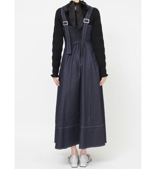 dazzlin「ステッチジャンスカ」|ジャンパースカート|