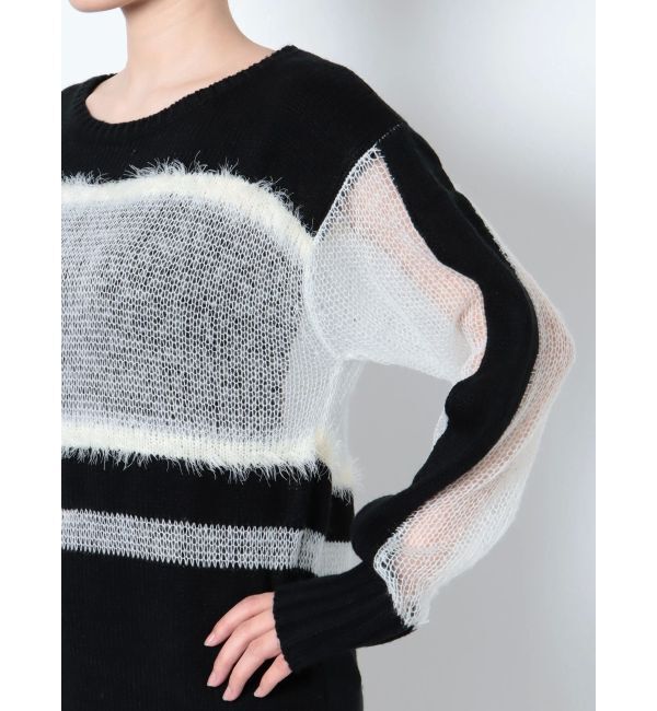 EMODA「メッシュルーズニット」|ニット・セーター|