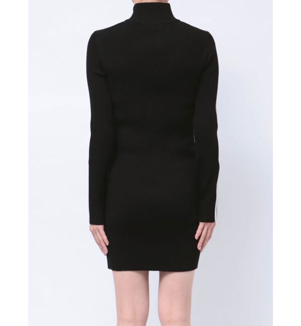 EMODA「ハーフジップリブワンピース」|ワンピース|