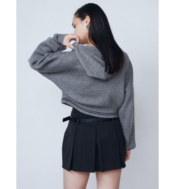 EMODA「チューズニットフードカーディガン」|ニット・セーター|