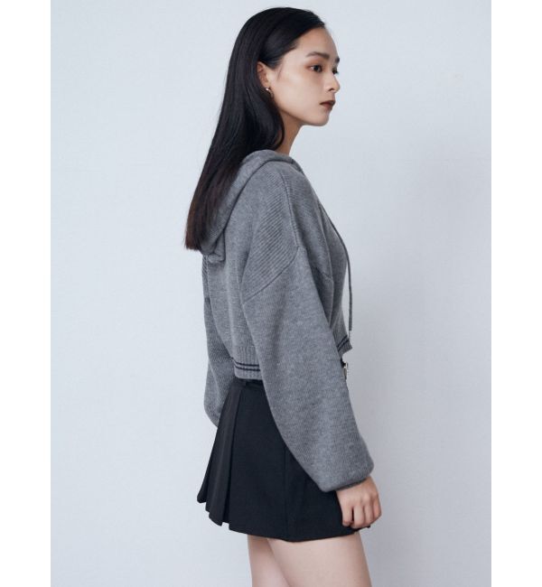 EMODA「チューズニットフードカーディガン」|ニット・セーター|